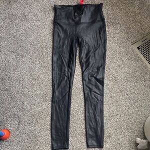 Spanx faux leather leggings